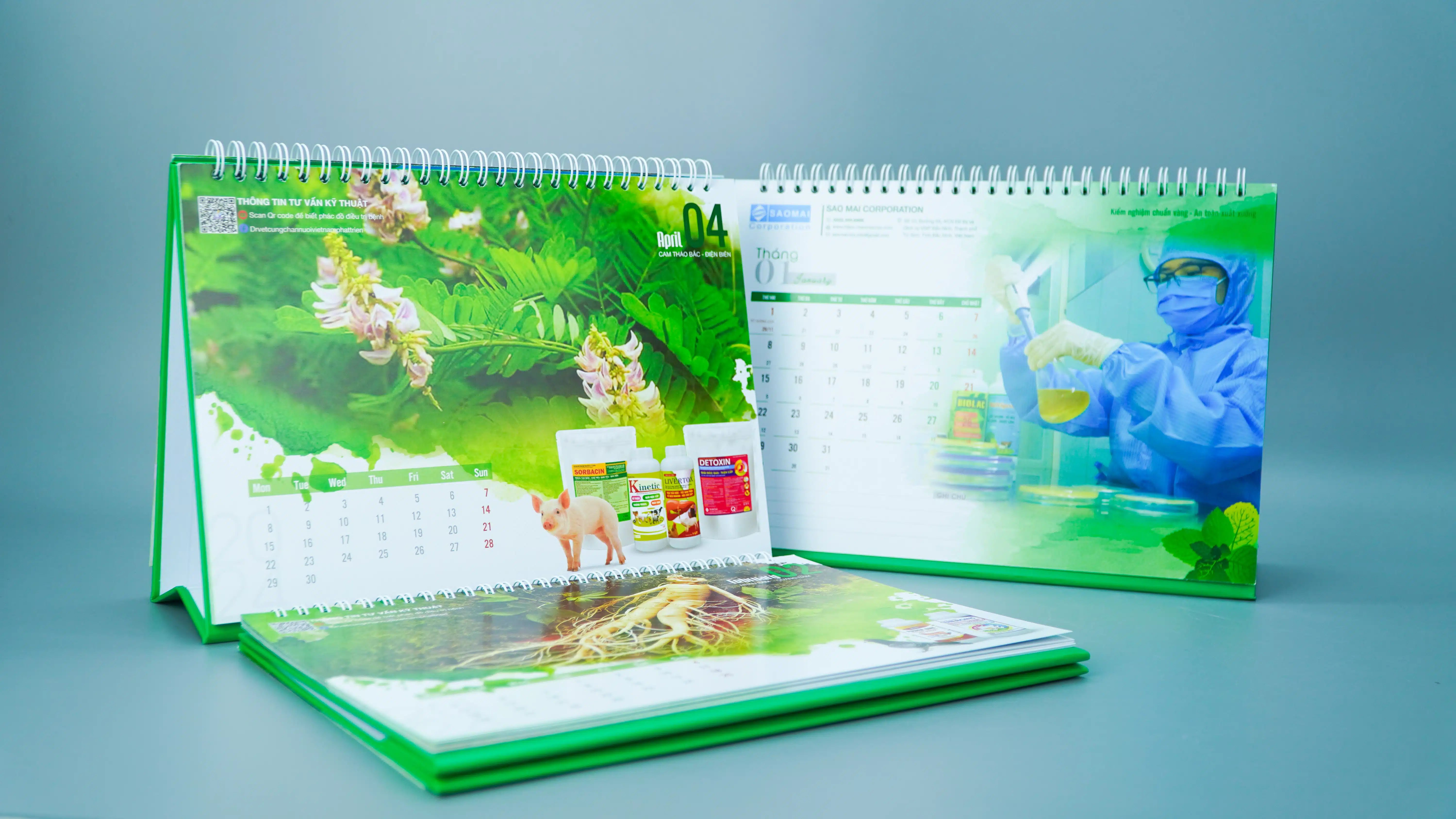 Launched a super premium publication the 2024 Sao Mai Calendar